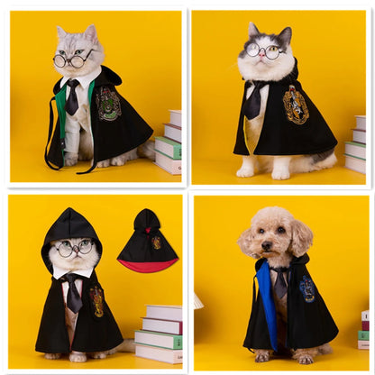 Hogwarts Robes for Cats