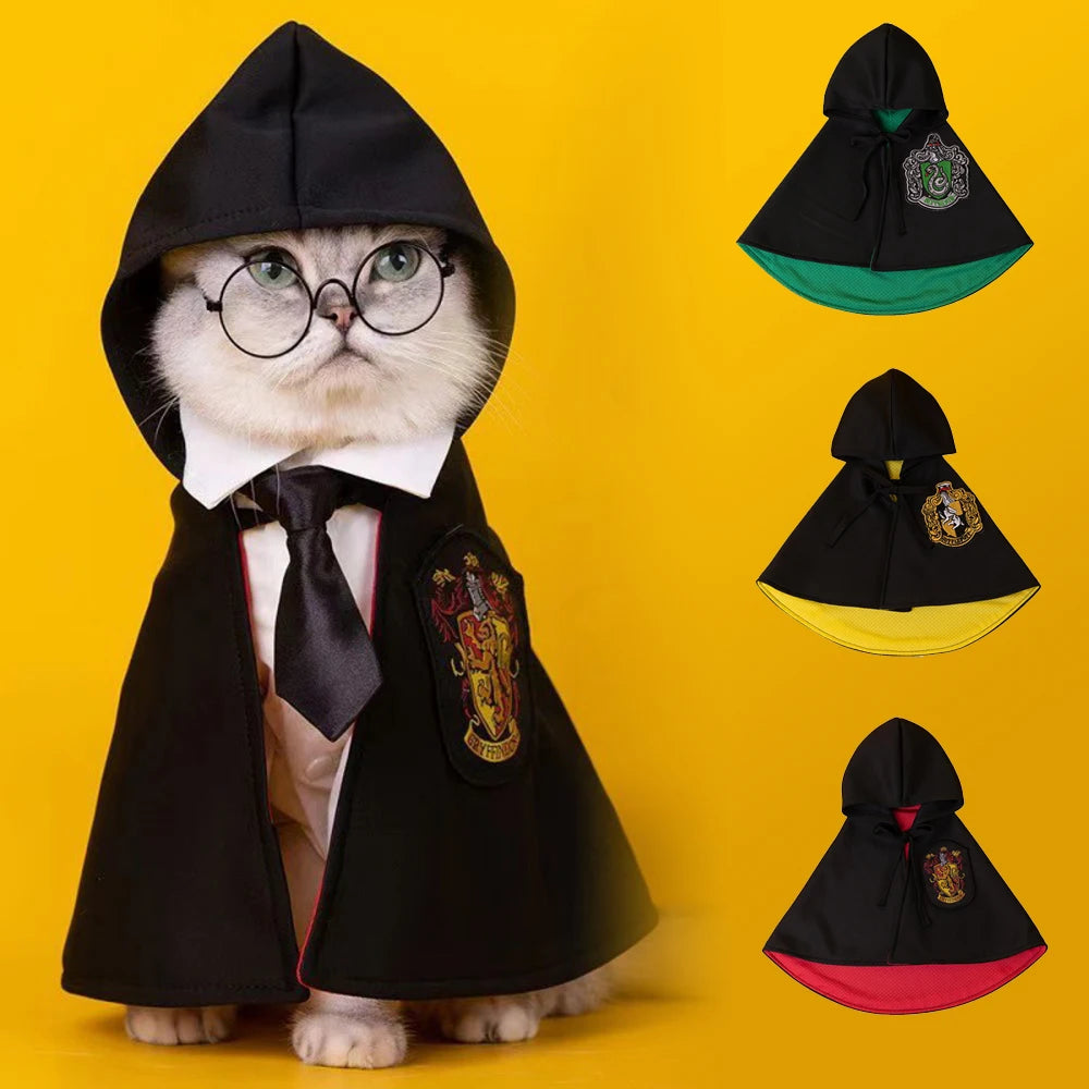 Hogwarts Robes for Cats